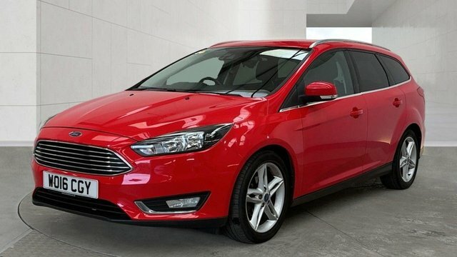 Ford Focus 1.5 Tdci Titanium Estate Euro 6 WO16CGY Red #2