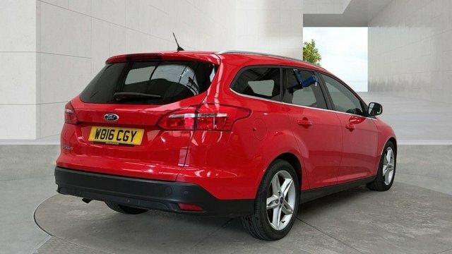 Ford Focus 1.5 Tdci Titanium Estate Euro 6 WO16CGY Red #4