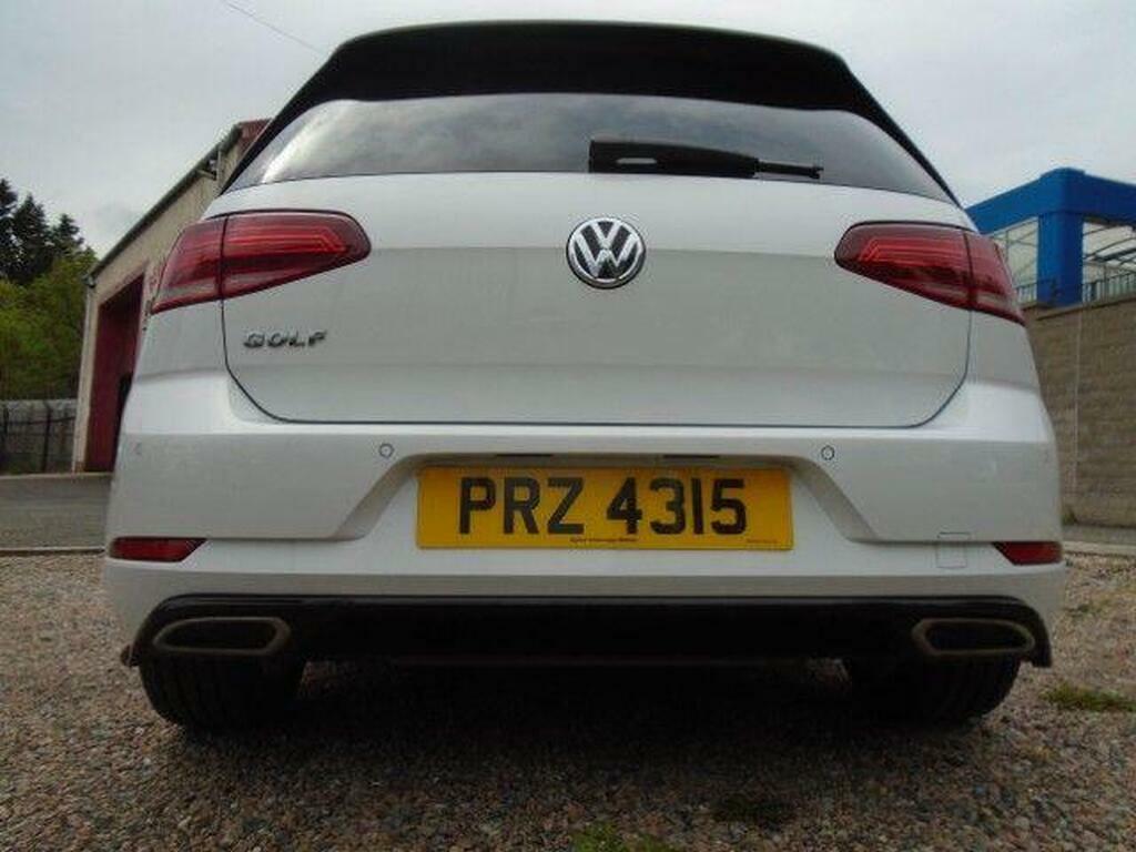 Volkswagen Golf 2.0 Tdi R-line Dsg Euro 6 S S PRZ4315 White #6