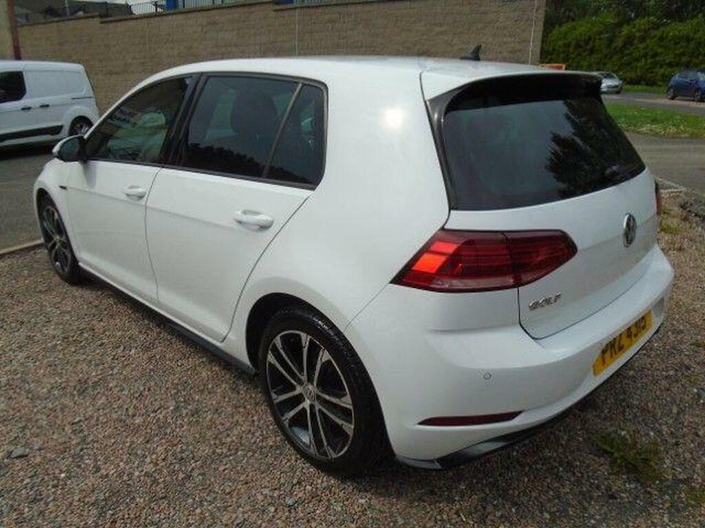 Volkswagen Golf 2.0 Tdi R-line Dsg Euro 6 S S PRZ4315 White #4