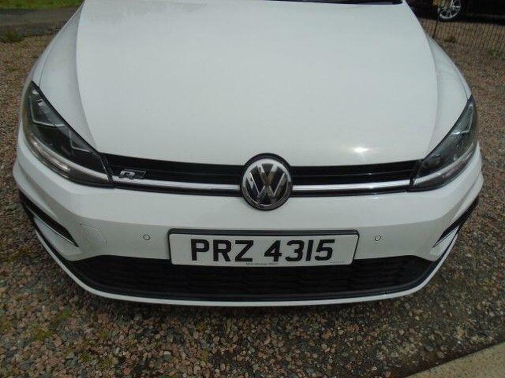 Volkswagen Golf 2.0 Tdi R-line Dsg Euro 6 S S PRZ4315 White #2