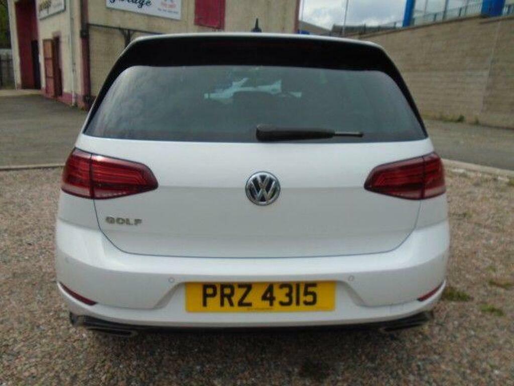 Volkswagen Golf 2.0 Tdi R-line Dsg Euro 6 S S PRZ4315 White #5