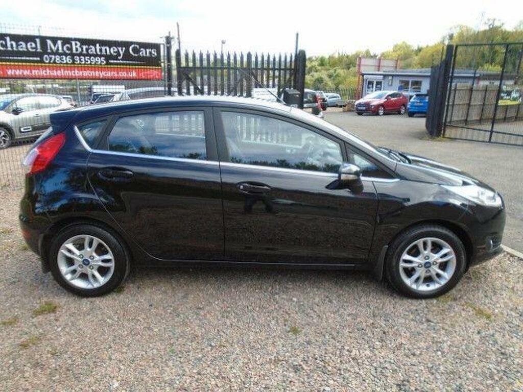 Ford Fiesta 1.0T Ecoboost Zetec Euro 6 S S EGZ973I Black #2