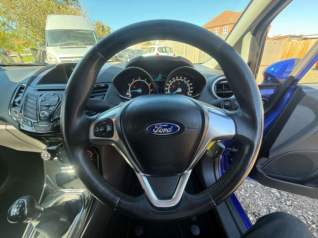 Ford Fiesta 1.0T Ecoboost Zetec Euro 5 Ss A064ZWS Blue #4