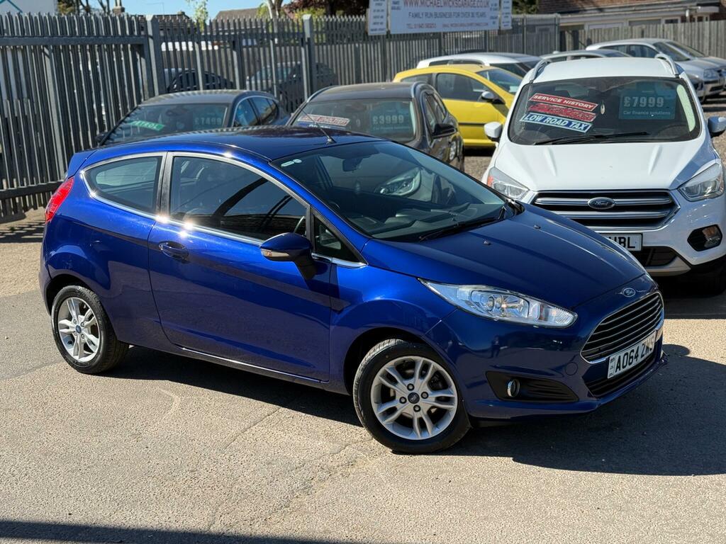 Ford Fiesta 1.0T Ecoboost Zetec Euro 5 Ss Blue