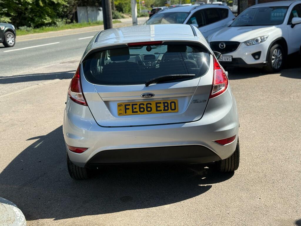 Ford Fiesta 1.5 Tdci Zetec Euro 6 FE66EBO Silver #6