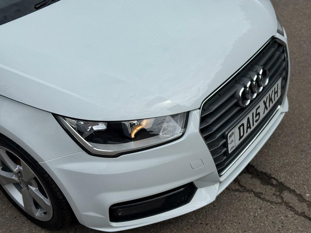 Audi A1 1.0 Tfsi Sport Euro 6 Ss DA15XKH White #3