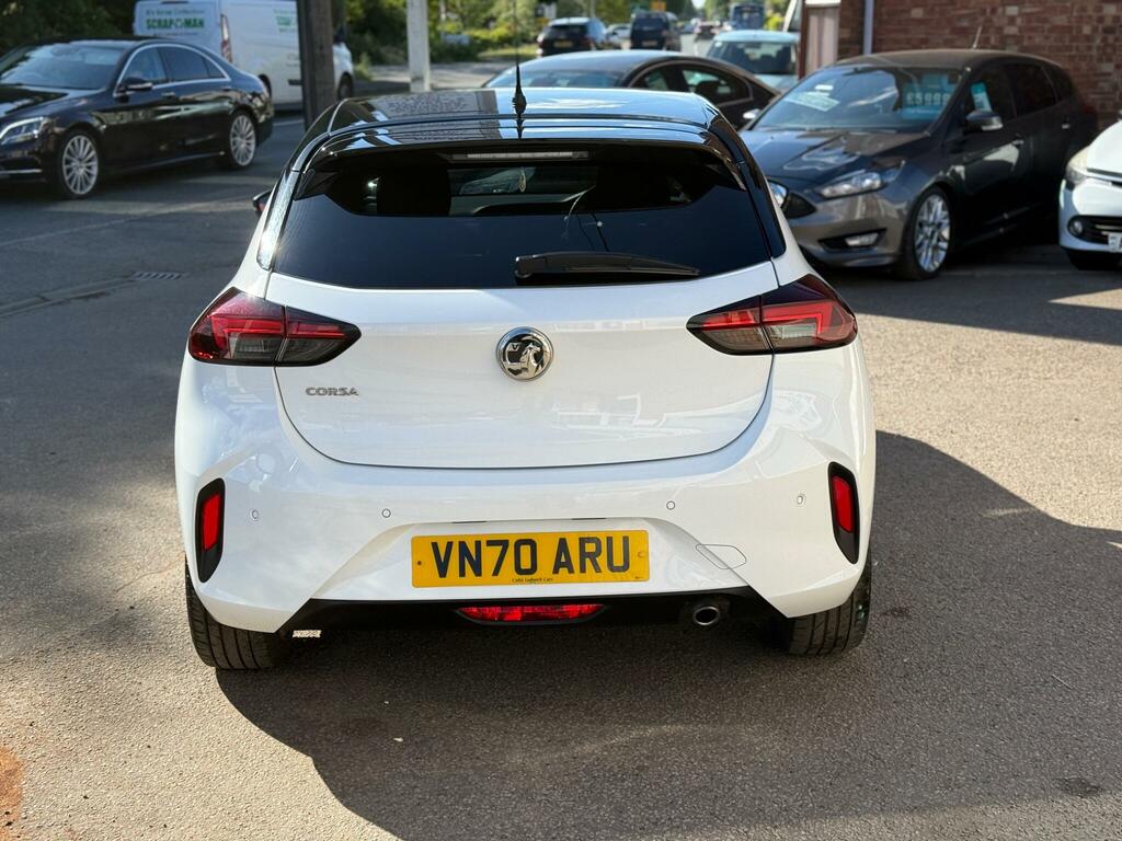 Vauxhall Corsa 1.2 Turbo Sri Euro 6 Ss VN70ARU White #6