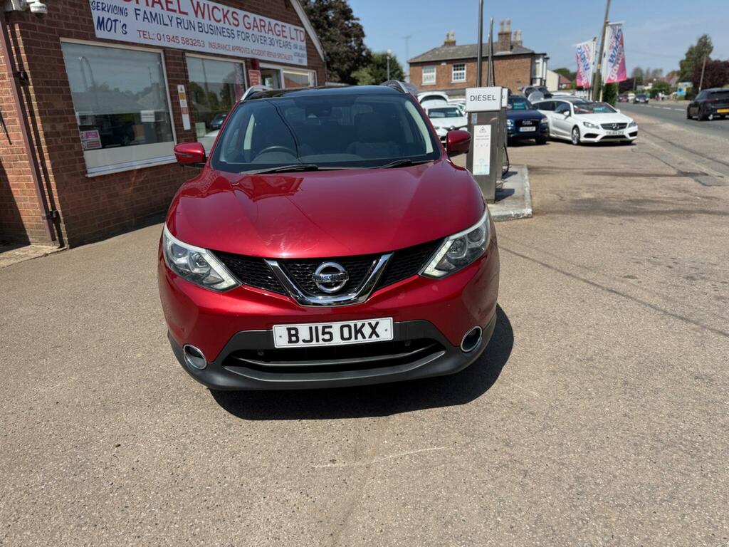 Nissan Qashqai 1.6 Dci N-tec 2Wd Euro 5 Ss BJ15OKX Red #5