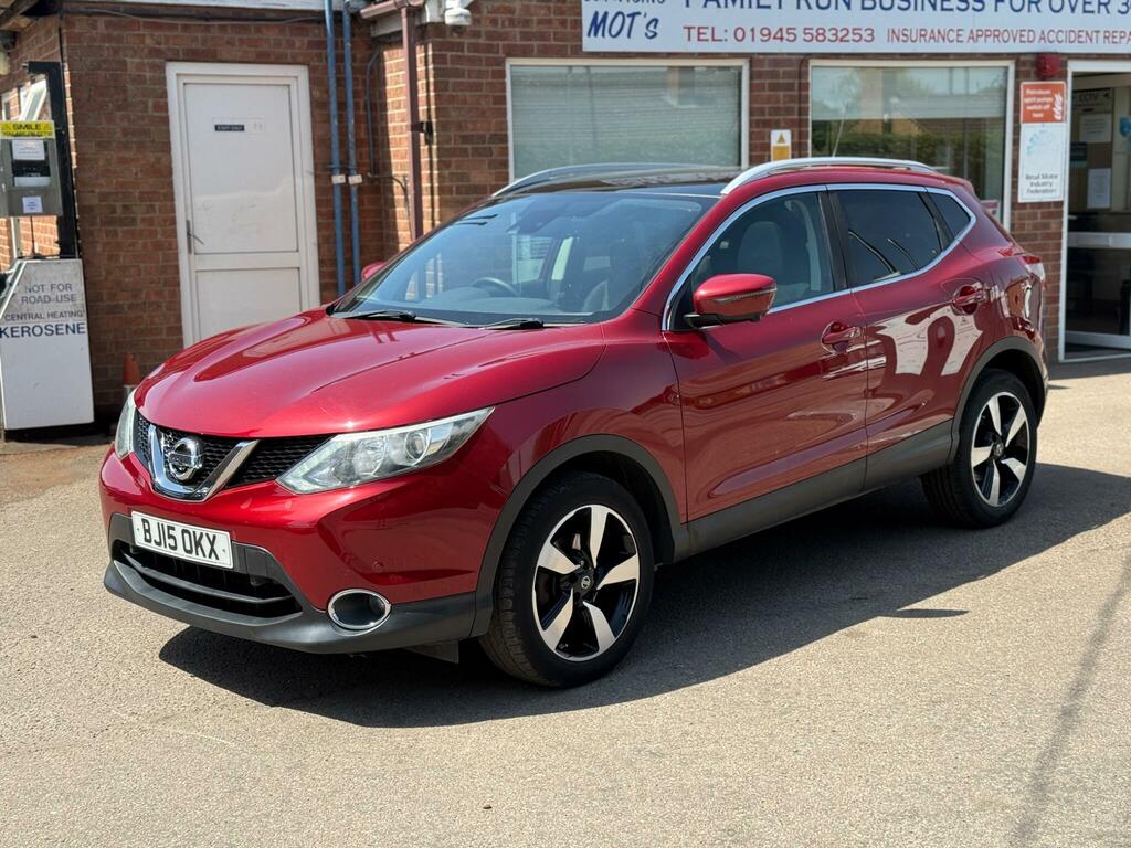 Nissan Qashqai 1.6 Dci N-tec 2Wd Euro 5 Ss BJ15OKX Red #4