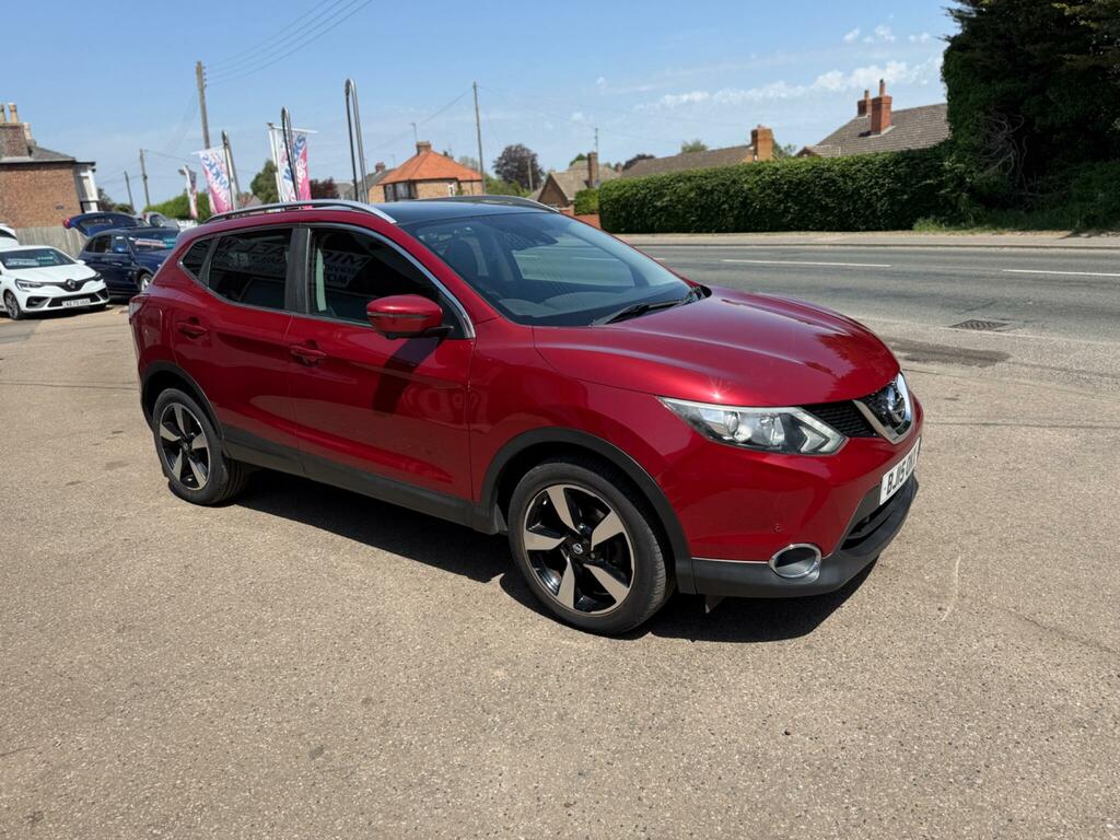 Nissan Qashqai 1.6 Dci N-tec 2Wd Euro 5 Ss BJ15OKX Red #6