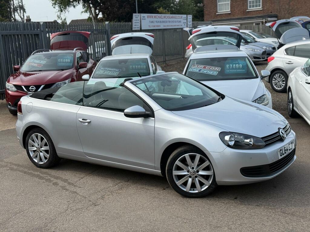 Volkswagen Golf 1.6 Tdi Bluemotion Tech Se Cabriolet Euro 5 Ss Silver