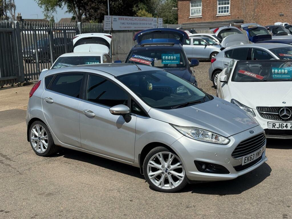 Ford Fiesta 1.6 Tdci Titanium X Euro 5 Silver