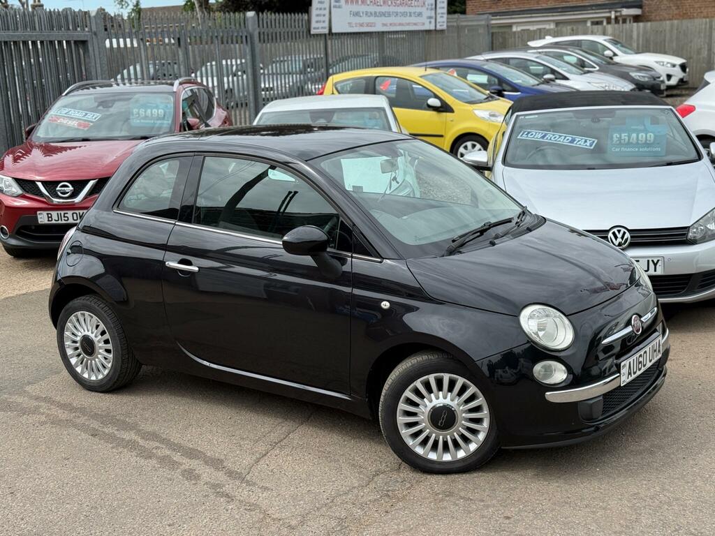 Fiat 500 1.2 Lounge Euro 5 Ss Black