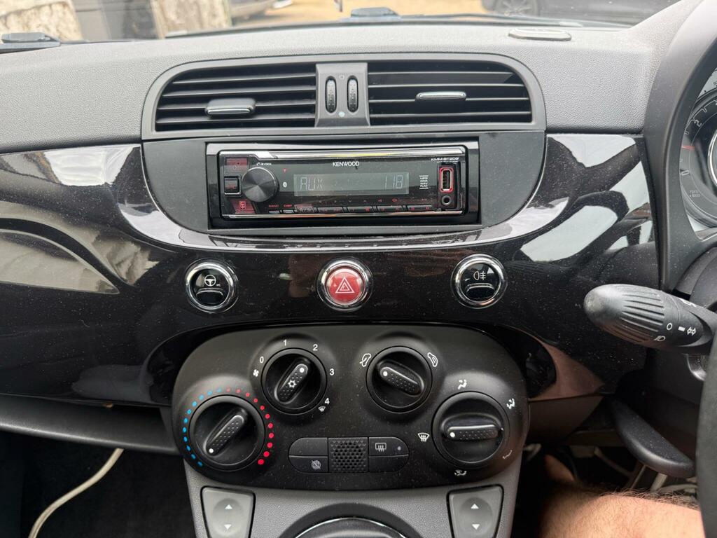 Fiat 500 1.2 Lounge Euro 5 Ss AU60UHA Black #5