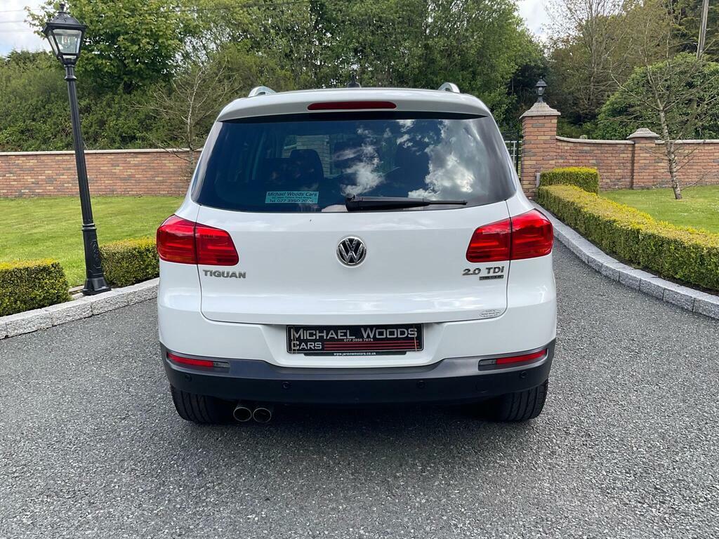 Volkswagen Tiguan 2.0 Tdi Bluemotion Tech Match 4Wd Euro 5 S S  White #6