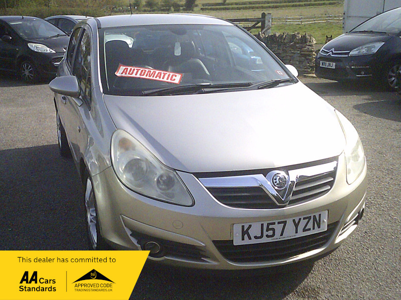 Vauxhall Corsa Design 16V KJ57YZN Gold #2