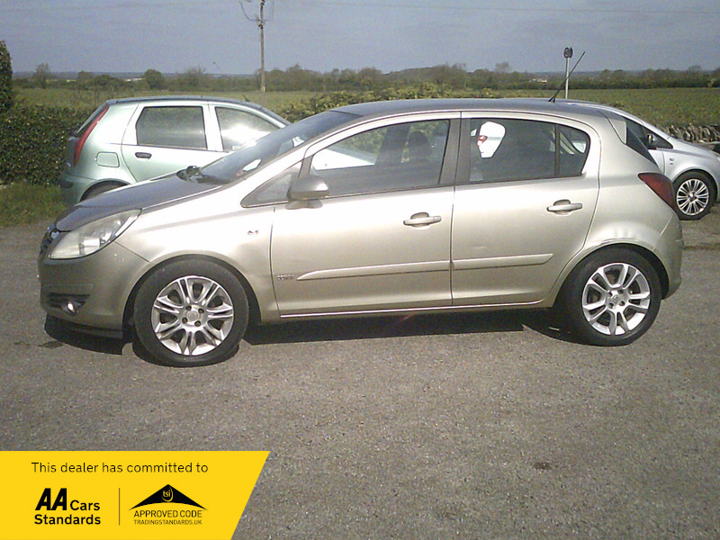Vauxhall Corsa Design 16V KJ57YZN Gold #6
