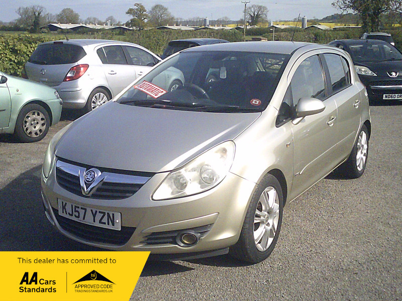 Vauxhall Corsa Design 16V KJ57YZN Gold #4