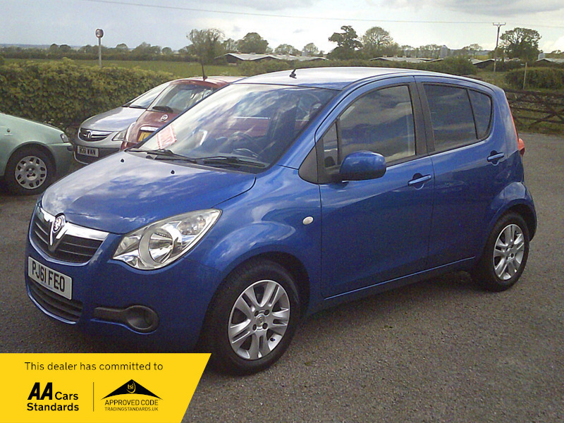 Vauxhall Agila Se Automatic PJ61FEO Blue #5