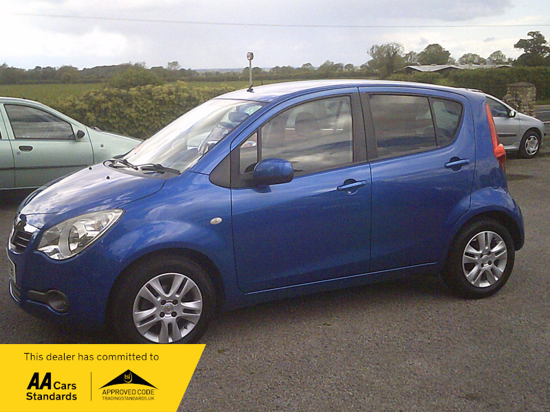 Vauxhall Agila Se Automatic PJ61FEO Blue #6