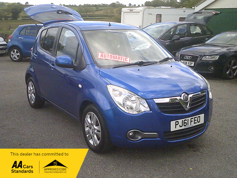 Vauxhall Agila Se Automatic Blue