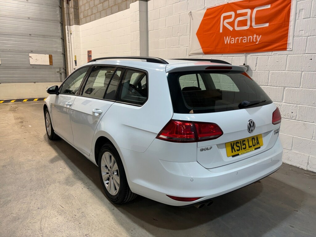 Volkswagen Golf 2.0 Tdi Se KS15LOA White #3