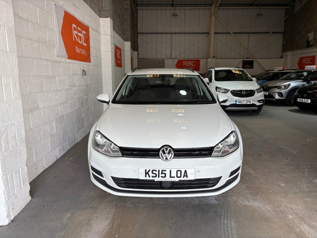 Volkswagen Golf 2.0 Tdi Se KS15LOA White #5