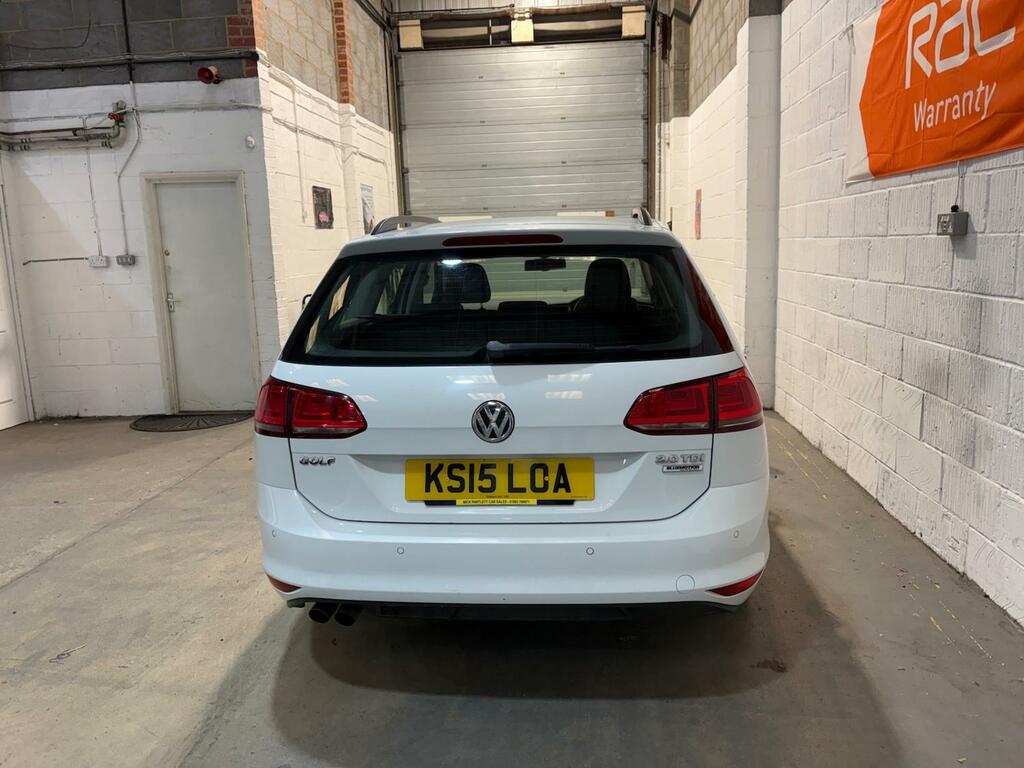 Volkswagen Golf 2.0 Tdi Se KS15LOA White #4