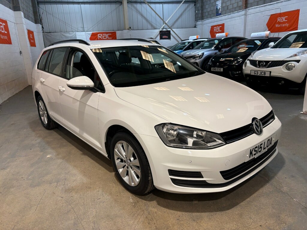 Volkswagen Golf 2.0 Tdi Se KS15LOA White #6