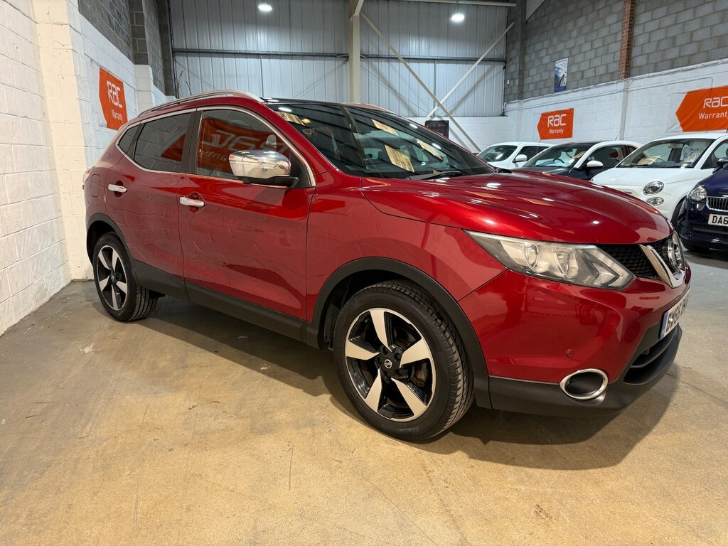 Nissan Qashqai 1.2 Dig-t N-vision BW66BNV Red #5