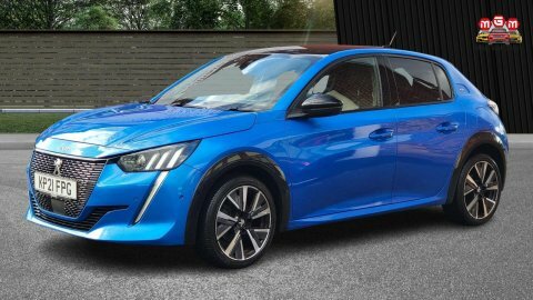 Peugeot 208 Puretech Gt S KP21FPG Blue #4