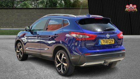Nissan Qashqai Tekna Dig-t LT68CZY Blue #6