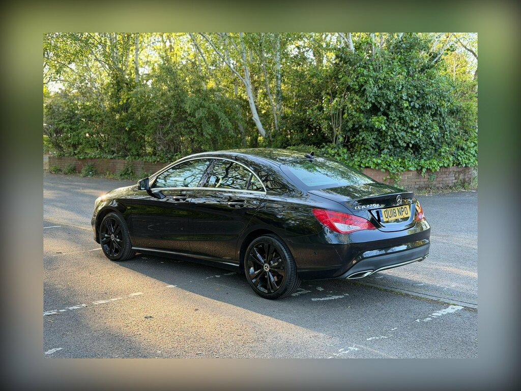 Mercedes-Benz CLA Class 2.1 Cla220d Sport Coupe 7G-dct Euro 6 Ss Black #5