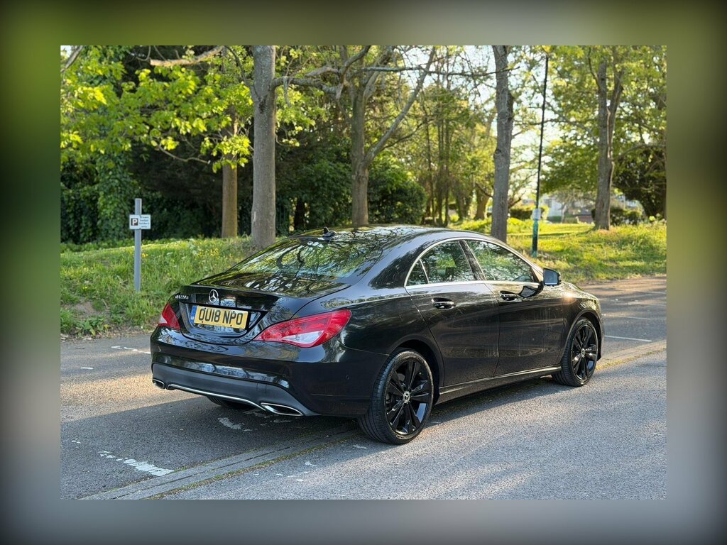Mercedes-Benz CLA Class 2.1 Cla220d Sport Coupe 7G-dct Euro 6 Ss Black #3