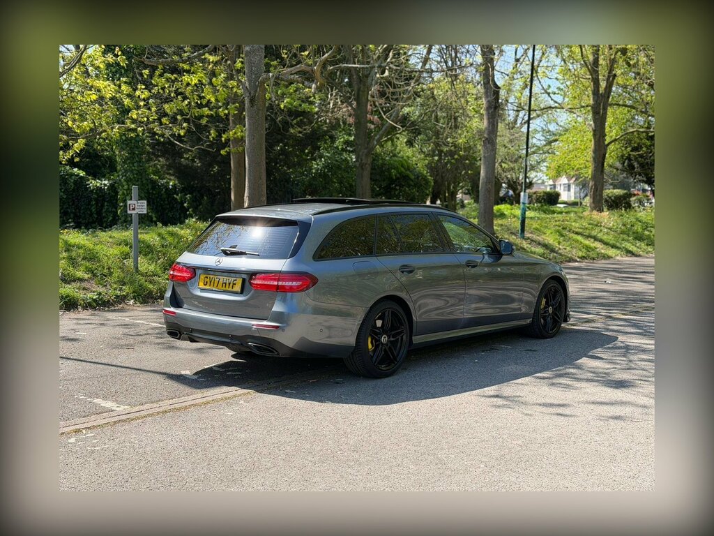Mercedes-Benz E Class 3.0 E350d V6 Amg Line Premium Plus G-tronic Eur GY17HYF Grey #2