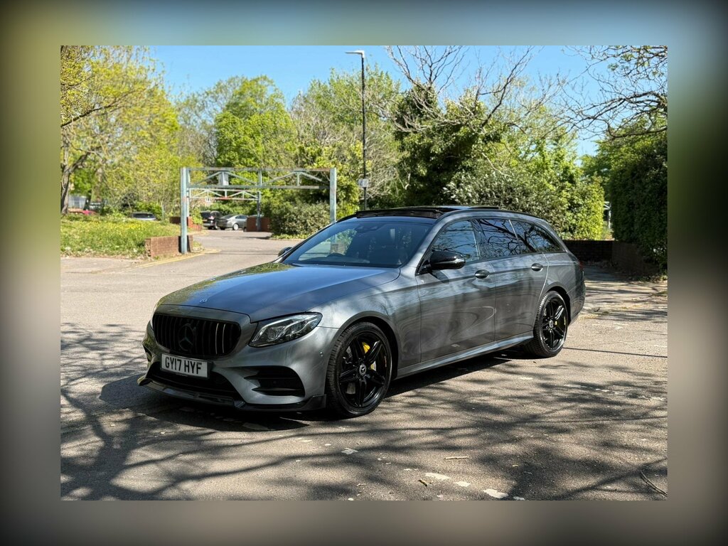 Mercedes-Benz E Class 3.0 E350d V6 Amg Line Premium Plus G-tronic Eur GY17HYF Grey #4