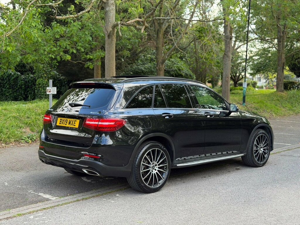 Mercedes-Benz GLC Class 2.0 Glc250 Amg Night Edition G-tronic 4Matic Euro BX19MXE Black #4