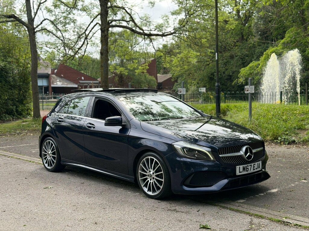 Mercedes-Benz A Class 1.6 A200 Amg Line Premium Plus Euro 6 Ss Blue