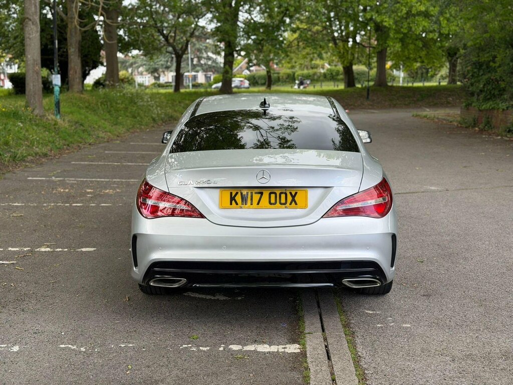 Mercedes-Benz CLA Class 2.1 Cla220d Amg Line Coupe 7G-dct Euro 6 Ss KW17OOX Silver #5