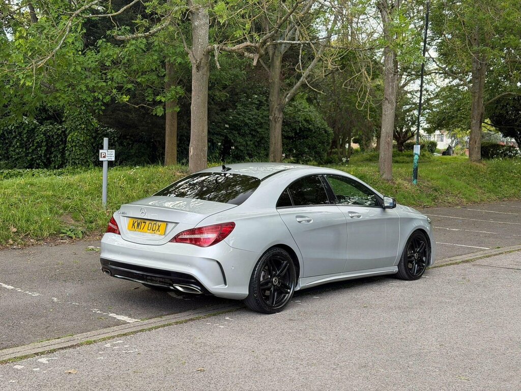 Mercedes-Benz CLA Class 2.1 Cla220d Amg Line Coupe 7G-dct Euro 6 Ss KW17OOX Silver #4