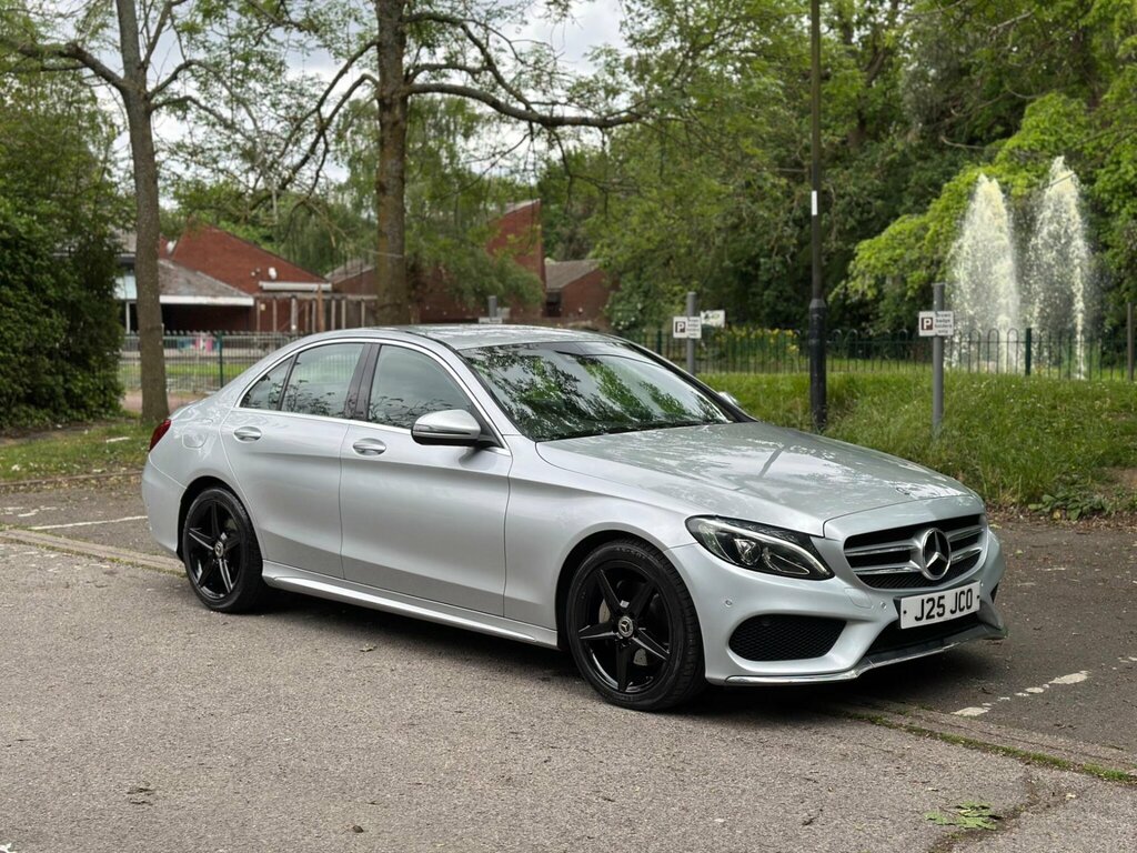 Mercedes-Benz C Class 2.1 C220d Amg Line Euro 6 Ss Silver