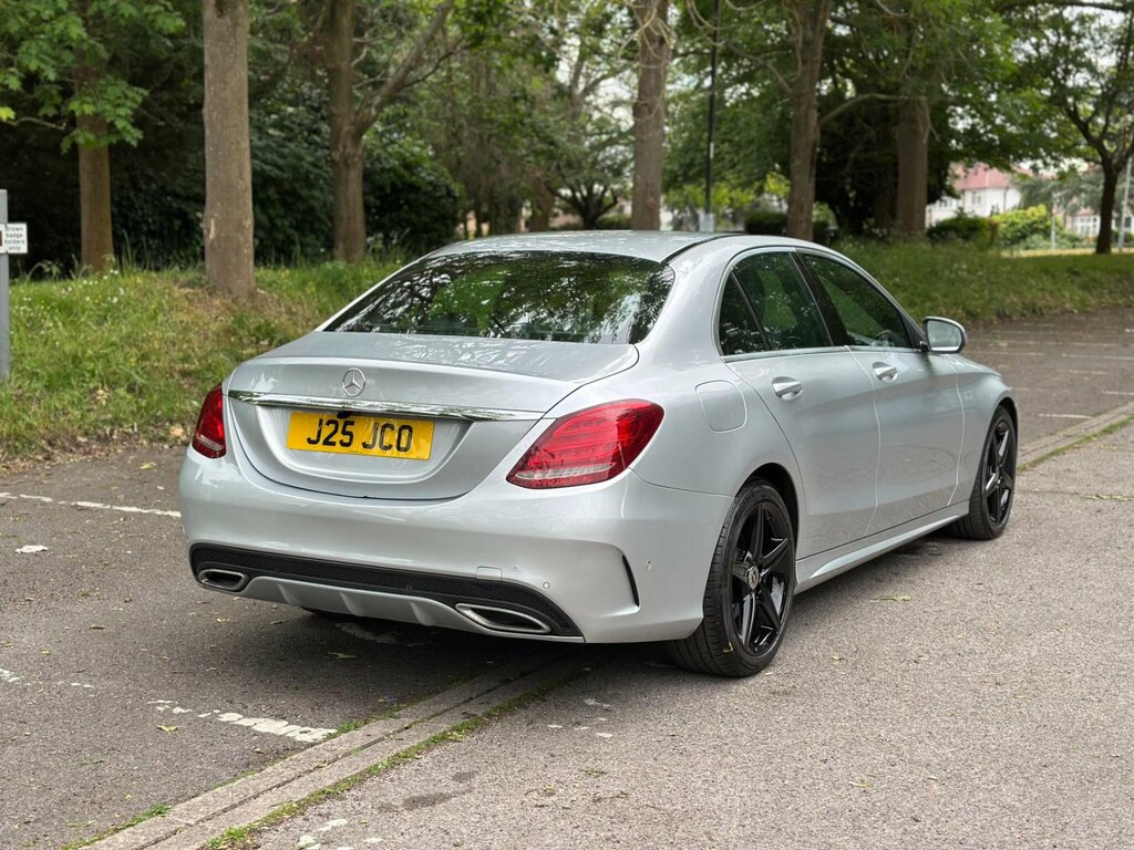 Mercedes-Benz C Class 2.1 C220d Amg Line Euro 6 Ss J25JCO Silver #3