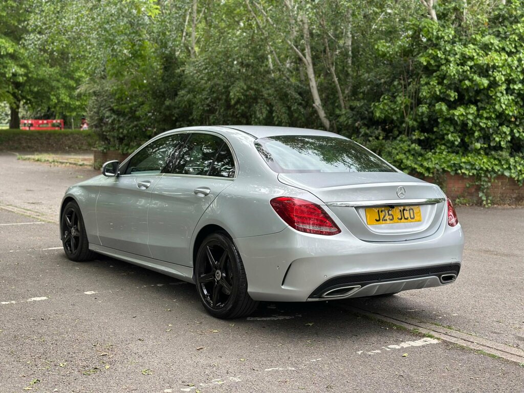 Mercedes-Benz C Class 2.1 C220d Amg Line Euro 6 Ss J25JCO Silver #5