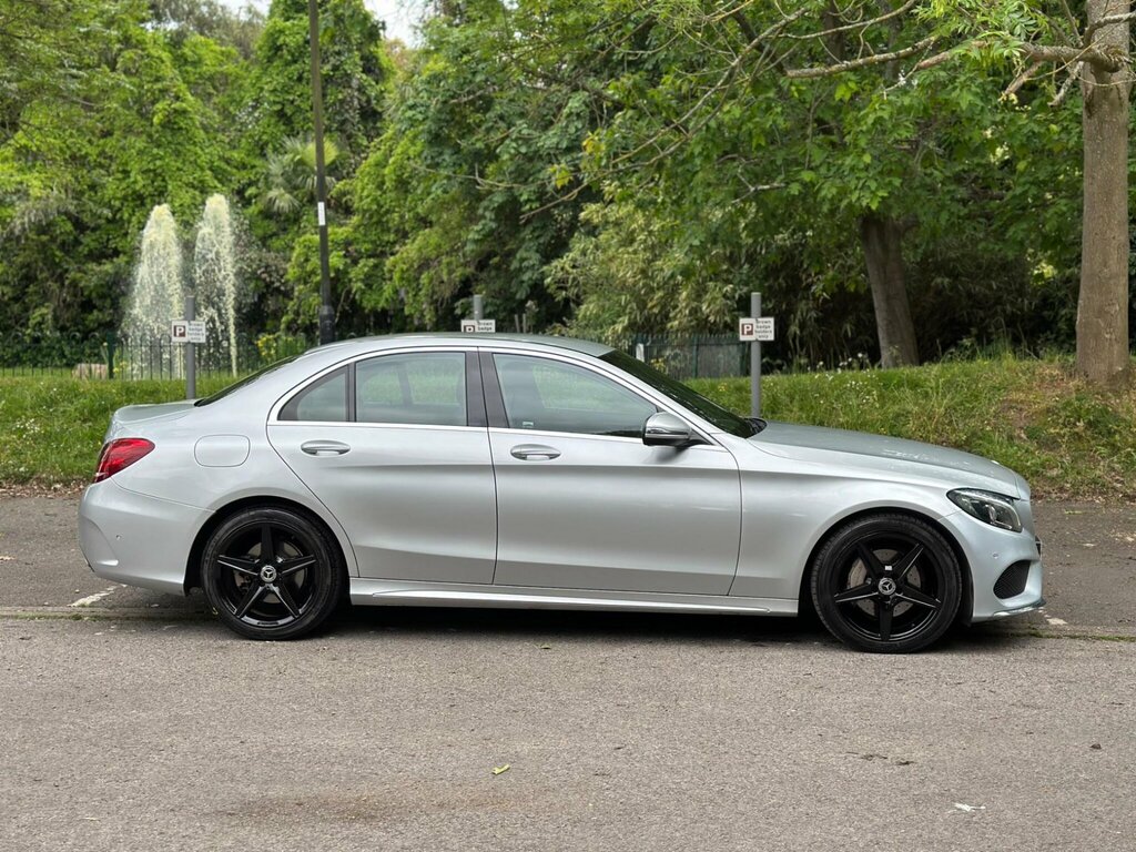 Mercedes-Benz C Class 2.1 C220d Amg Line Euro 6 Ss J25JCO Silver #2