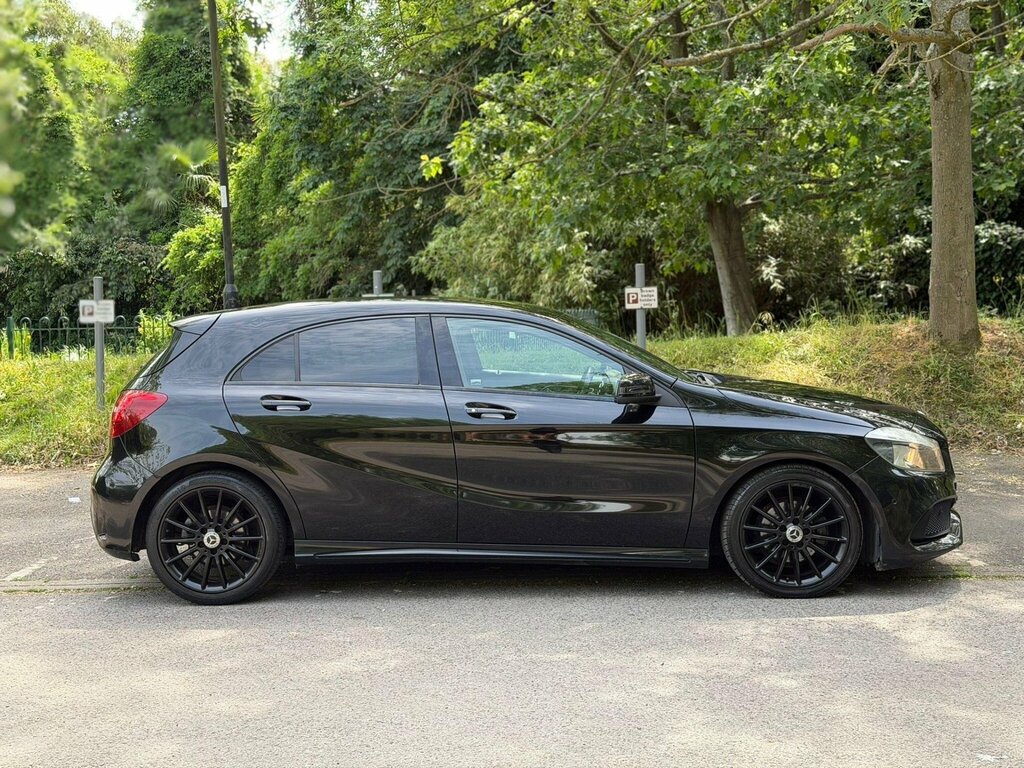 Mercedes-Benz A Class 2.1 A200d Amg Line Executive 7G-dct Euro 6 Ss FH17ZGY Black #3