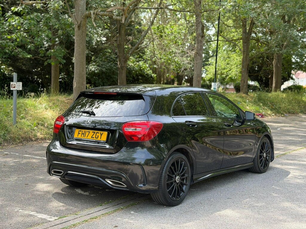 Mercedes-Benz A Class 2.1 A200d Amg Line Executive 7G-dct Euro 6 Ss FH17ZGY Black #4