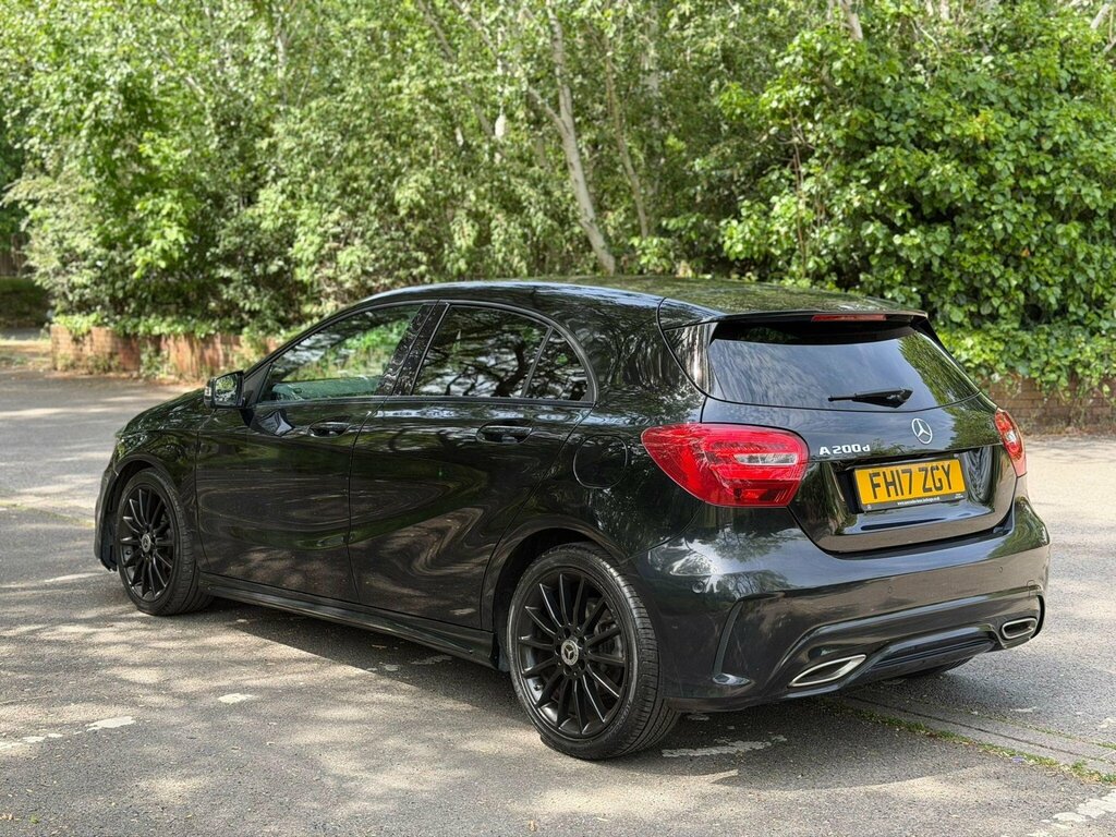 Mercedes-Benz A Class 2.1 A200d Amg Line Executive 7G-dct Euro 6 Ss FH17ZGY Black #6