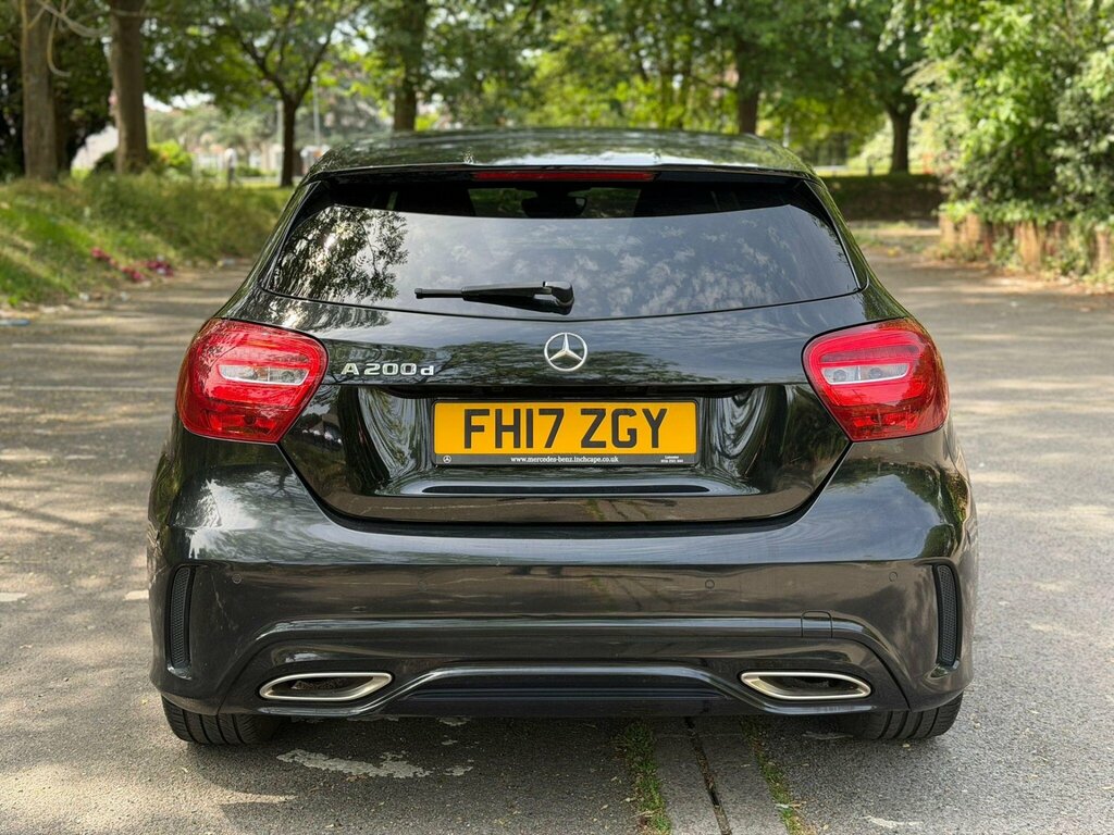 Mercedes-Benz A Class 2.1 A200d Amg Line Executive 7G-dct Euro 6 Ss FH17ZGY Black #5