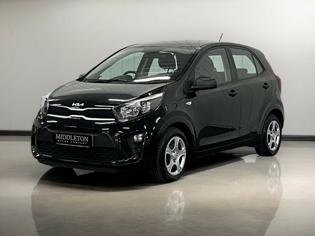 Kia Picanto 1.0 Dpi 1 Hatchback Euro 6 Ss Black #3